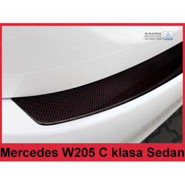 Carbon kryt- ochrana prahu zadného nárazníka Mercedes C W205 2014-16 Carbon kryt- ochrana prahu zadného nárazníka Mercedes C W205 2014-16