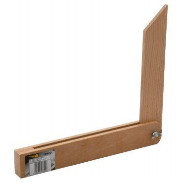 Úhelník 270 mm nastavitelný dřevěný Úhelník 270 mm nastavitelný dřevěný