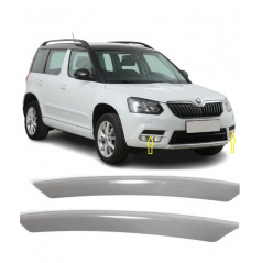 Nerez kryty predných hmloviek Škoda Yeti 2010-13