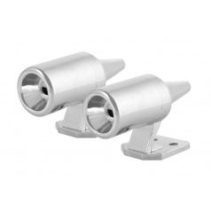 Ultrazvukový odpudzovač lesnej zveri chrom AMIO-02454