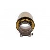 Koncovka tlmiča 114mm vstup 76mm Gold Silver