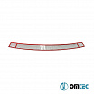 Nerezový brúsený kryt zadného nárazníka Škoda Superb III liftback 2015–2024