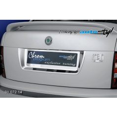 Škoda Fabia I rámček registračnej značky zadné Sedan, Combi