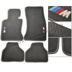 BMW E65 Luxusné športové textilné koberce s logom M