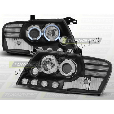 MITSUBISHI PAJERO V60 2001-06 PŘEDNÍ ČÍRÁ SVĚTLA ANGEL EYES BLACK MITSUBISHI PAJERO V60 2001-06 PŘEDNÍ ČÍRÁ SVĚTLA ANGEL EYES BLACK