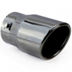 Športová nerezová koncovka výfuku gunmetal 90 mm