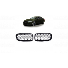 Gril BMW 3 F30 F31 Lesklá Čierna