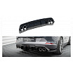 Nadstavec Cupra Formentor Zadný nárazník v.3 + Atrapa výfuku Gloss Black Čierna