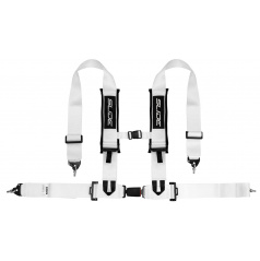 Športové pásy Slide V2 Biele 4P 3" E4