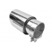 Koncovka tlmiča 89mm vstup 67mm Leštená