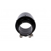 Koncovka tlmiča 114mm vstup 70mm Carbon Gloss