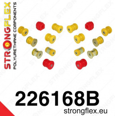 VW Jetta Strongflex zostava silentblokov len pre zadnú nápravu 16 ks