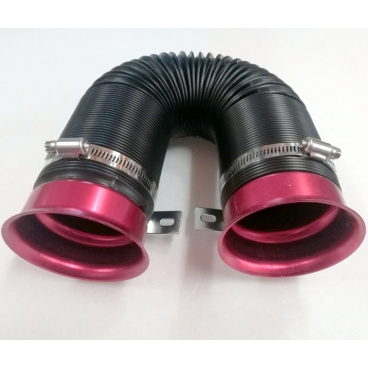 Plastové vzduchové vedenie pre športové sanie červené 77 mm Plastové vzduchové vedenie pre športové sanie červené 77 mm