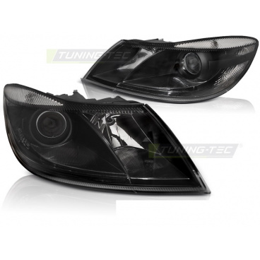 Škoda Octavia II 2009-12 predné svetlá black Škoda Octavia II 2009-12 predné svetlá black