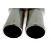 Športový výfuk TurboWorks 63/2x77 mm dual