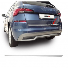 Nerez leštený kryt hrany kufra Škoda Kamiq 2020+