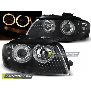 AUDI A3 8P 05.2003-03.2008 Predné číre svetlá ANGEL EYES BLACK (LPAU78) AUDI A3 8P 05.2003-03.2008 Predné číre svetlá ANGEL EYES BLACK (LPAU78)