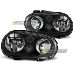 VW Golf 4 09.1997-09.2003 predné číre svetlá black (LPVW34)