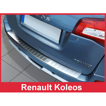 Nerez kryt- ochrana prahu zadného nárazníka Renault Koleos I 2008-16 Nerez kryt- ochrana prahu zadného nárazníka Renault Koleos I 2008-16