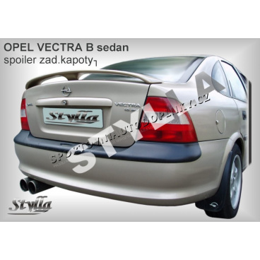 OPEL VECTRA B SEDAN (95-99) spoiler zad. kapoty (EU homologace) OPEL VECTRA B SEDAN (95-99) spoiler zad. kapoty (EU homologace)