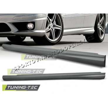 Mercedes W211 2006-09 E63 STYLE boční prahy (PGME03) Mercedes W211 2006-09 E63 STYLE boční prahy (PGME03)