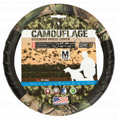 Poťah volanta camoflage 37-39 cm