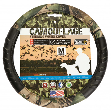 Poťah volanta camoflage 37-39 cm