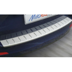 Prah piatych dverí s výstupkami (s hranou) - strieborný matný - Octavia III RS, r.v. 2013/2017