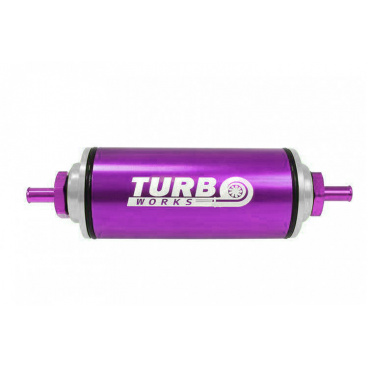 Palivový filter TurboWorks 8,6mm Fialový