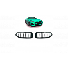 Gril BMW Z4 G29 dvojité rebrovanie Lesklá čierna