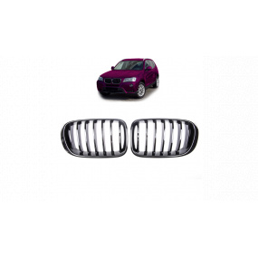 Mriežka BMW X3 F25 X4 F26 jednotlivé lamely Lesklá čierna