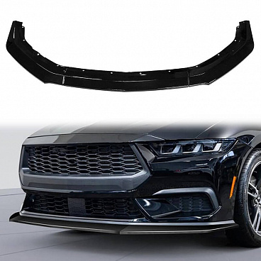 Predný spojler Ford Mustang VII Lesklá čierna Predný spojler Ford Mustang VII Lesklá čierna