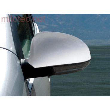 Kryty zrkadiel Milotec - ABS strieborné matné, Škoda Superb Facelift Kryty zrkadiel Milotec - ABS strieborné matné, Škoda Superb Facelift