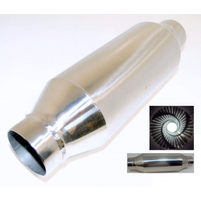 Športový rezonátor WM šport, prevedenie nerez 55 mm, 65 mm