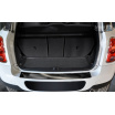 Nerez kryt- čierna ochrana prahu zadného nárazníka Mini Countryman 2010-14