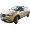 Ochranné bočné lišty na dvere, Opel Grandland X, 2017+