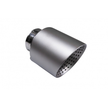 Koncovka tlmiča 114mm vstup 70mm Kartáčovaná