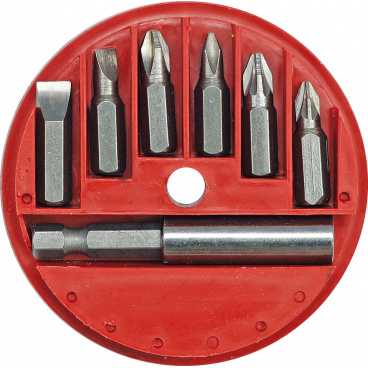 Sada bitů + držák 7 ks Sada bitů + držák 7 ks