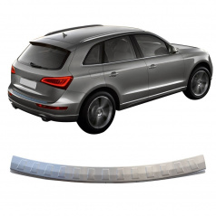 Nerez brúsený kryt zadného nárazníka Audi Q5 2008-16