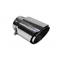 Koncovka tlmiča 101mm vstup 70mm Leštená