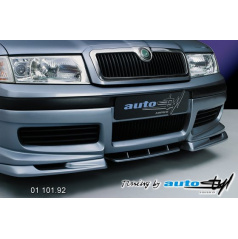 Škoda Octavia 2001 spoiler pod predný spoiler čierny
