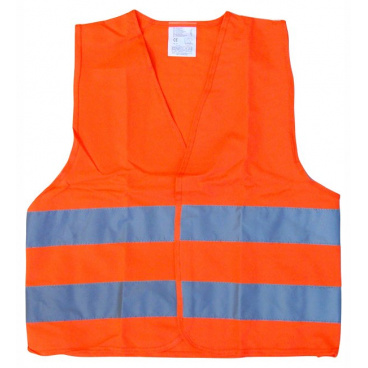 Vesta výstražná oranžová EN 1150 detská Vesta výstražná oranžová EN 1150 detská