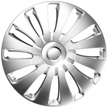 Kryty kolies SEPPANG carbon silver 14-16" (sada 4 ks) Kryty kolies SEPPANG carbon silver 14-16" (sada 4 ks)