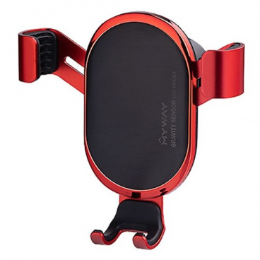 Držiak telefónu MYWAY s uchytením do ventilácie červený Držiak telefónu MYWAY s uchytením do ventilácie červený