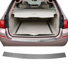 Nerez brúsený kryt zadného nárazníka BMW 5 F11 kombi