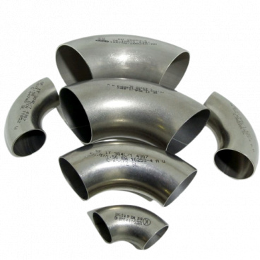 Tenkostenné nerez koleno 90 ° rôzne priemery Tenkostenné nerez koleno 90 ° rôzne priemery