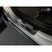 Nerez čierne ochranné lišty prahu dverí 4ks Toyota Rav 4 2016+
