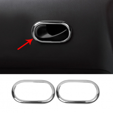 Nerez kryty vnitřních klik dveří Renault Kangoo 2008+, SMART FORTWO 2014+ Nerez kryty vnitřních klik dveří Renault Kangoo 2008+, SMART FORTWO 2014+