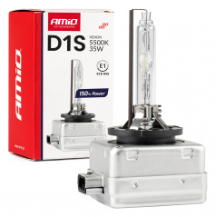 Xenónová žiarovka výbojka xenón D1S 5500K AMiO 150% POWER