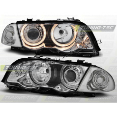 BMW E46 98-01 Angel Eyes chróm (LPBM40) - sedan, touring